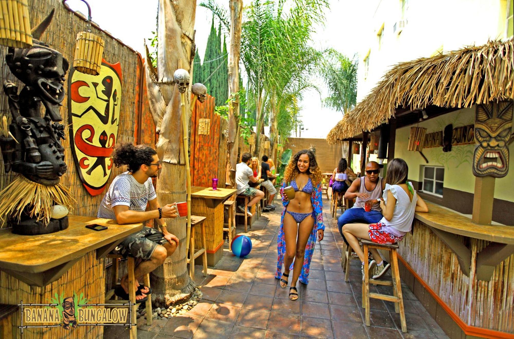 לוס אנג'לס Banana Bungalow Hollywood Hotel & Hostel מראה חיצוני תמונה